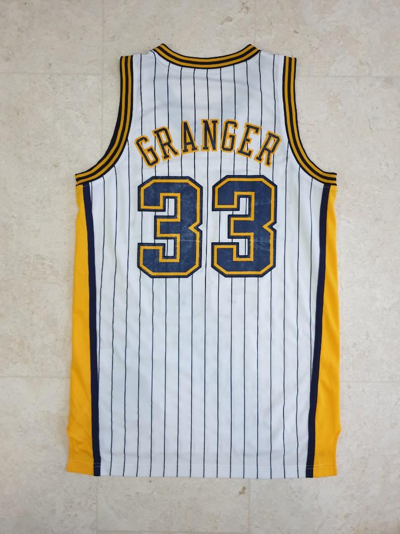 2004-05 Indiana Pacers #6 Game Issued Navy Jersey 46 DP34748