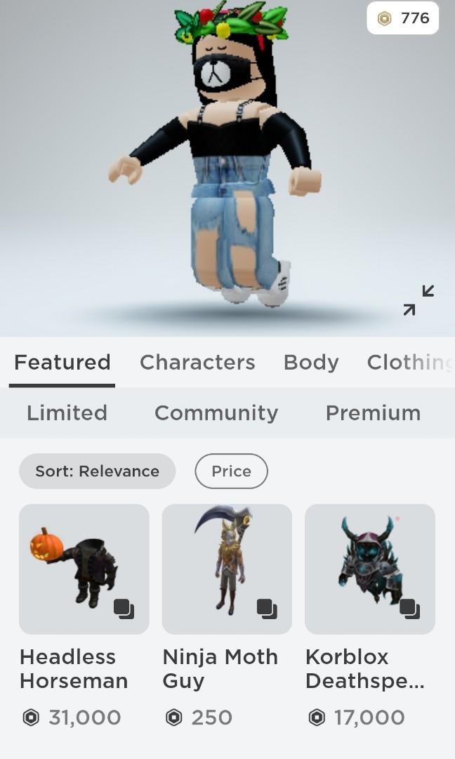 Roblox Account Video Gaming Gaming Accessories Game Gift Cards Accounts On Carousell - roblox 5k robux