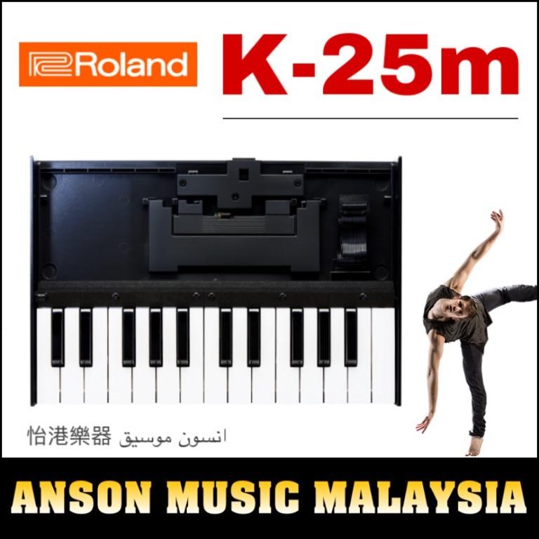 Instruments　Roland　K-25m　Keyboard　Toys,　Media,　(K25m),　Unit　Hobbies　Music　Musical　on　Carousell