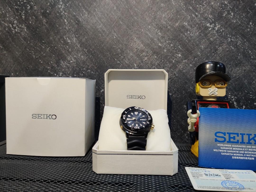 Seiko SRP641K1 Baby Tuna Black Men s Fashion Watches