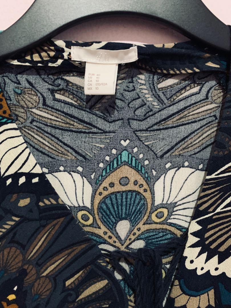 Boho top dress h&m