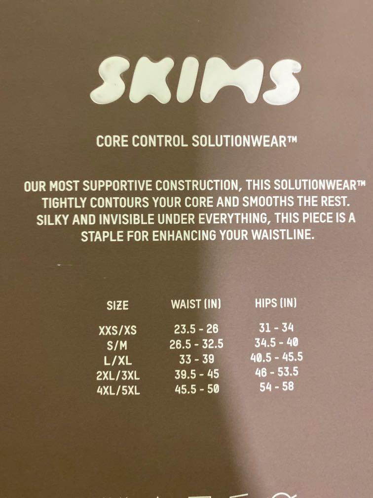SKIMS Core Control Brief, Women's Fashion, New Undergarments