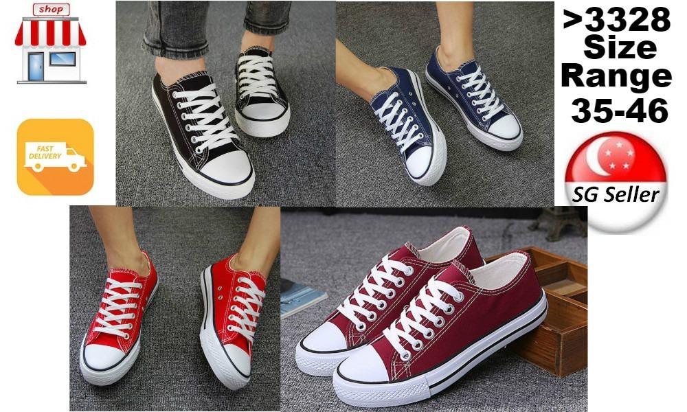 All canvas top shoes