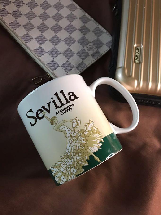 Starbucks Sevilla Icon Mug Furniture Home Living Kitchenware Tableware Water Bottles Tumblers On Carousell