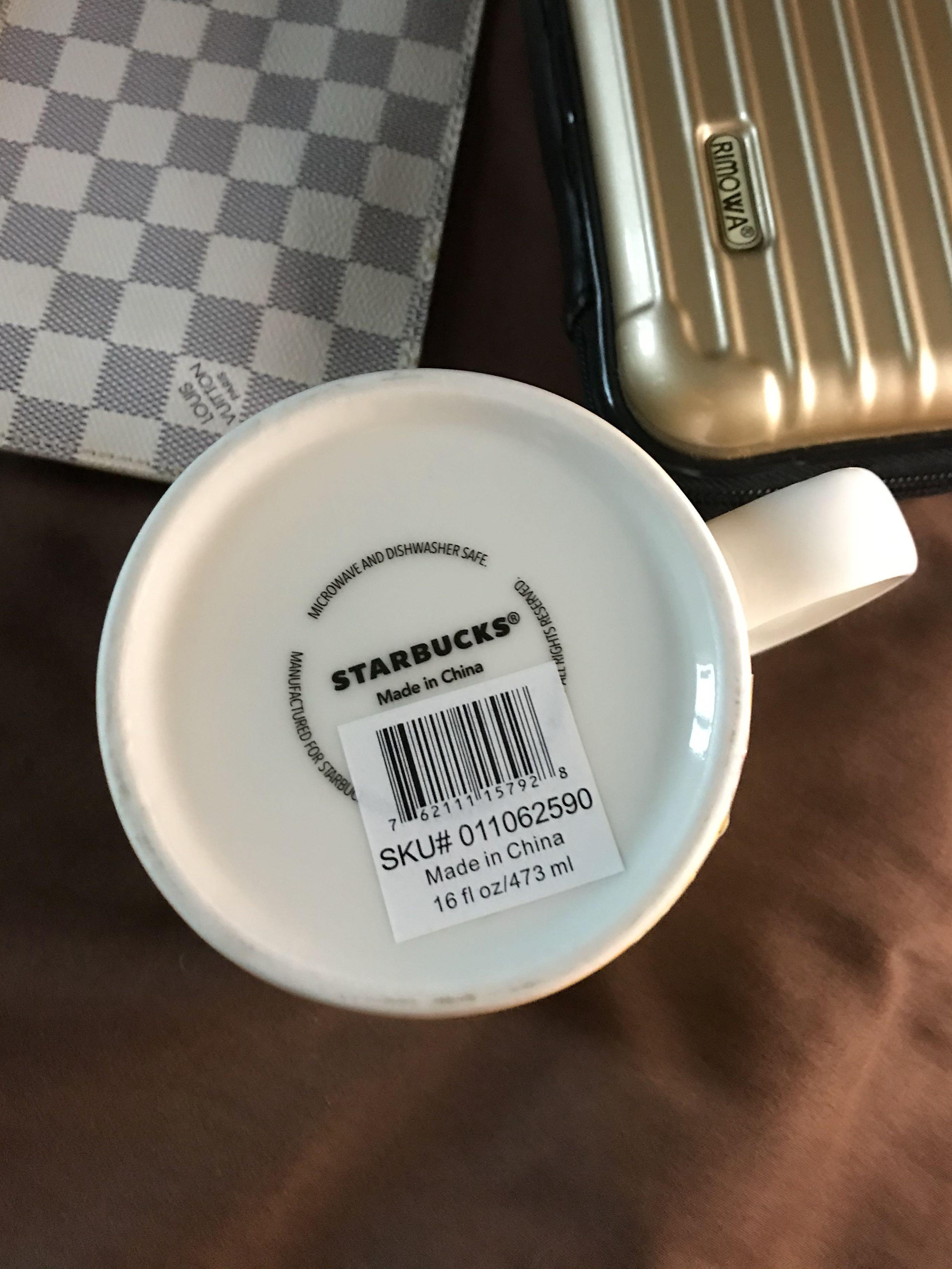 Starbucks Tulum Icon Mug, Furniture & Home Living, Kitchenware ...