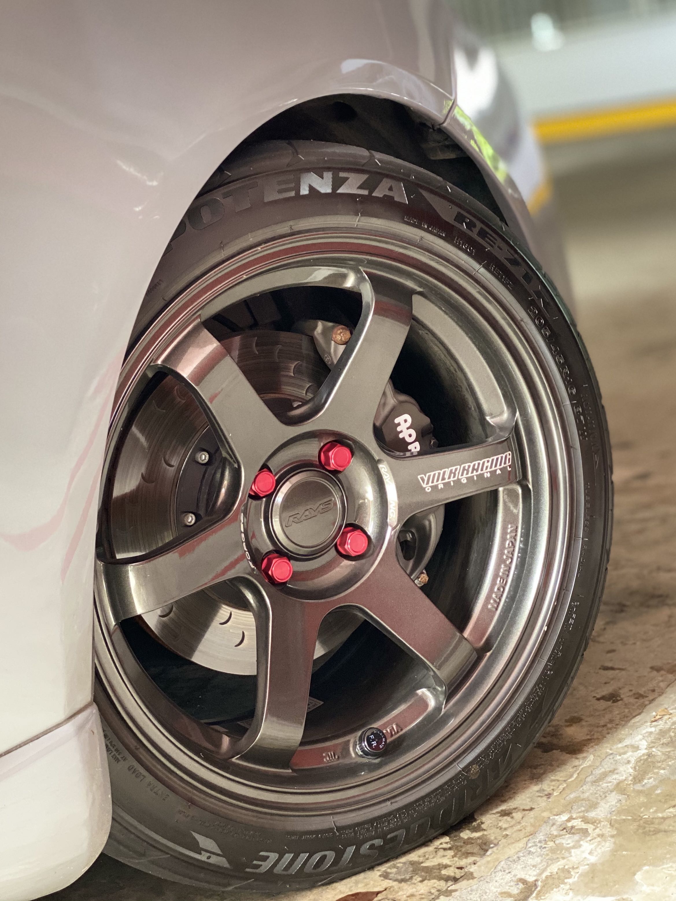 Te37 Sonic 16x8 25 With Center Caps Car Accessories Tyres Rims On Carousell