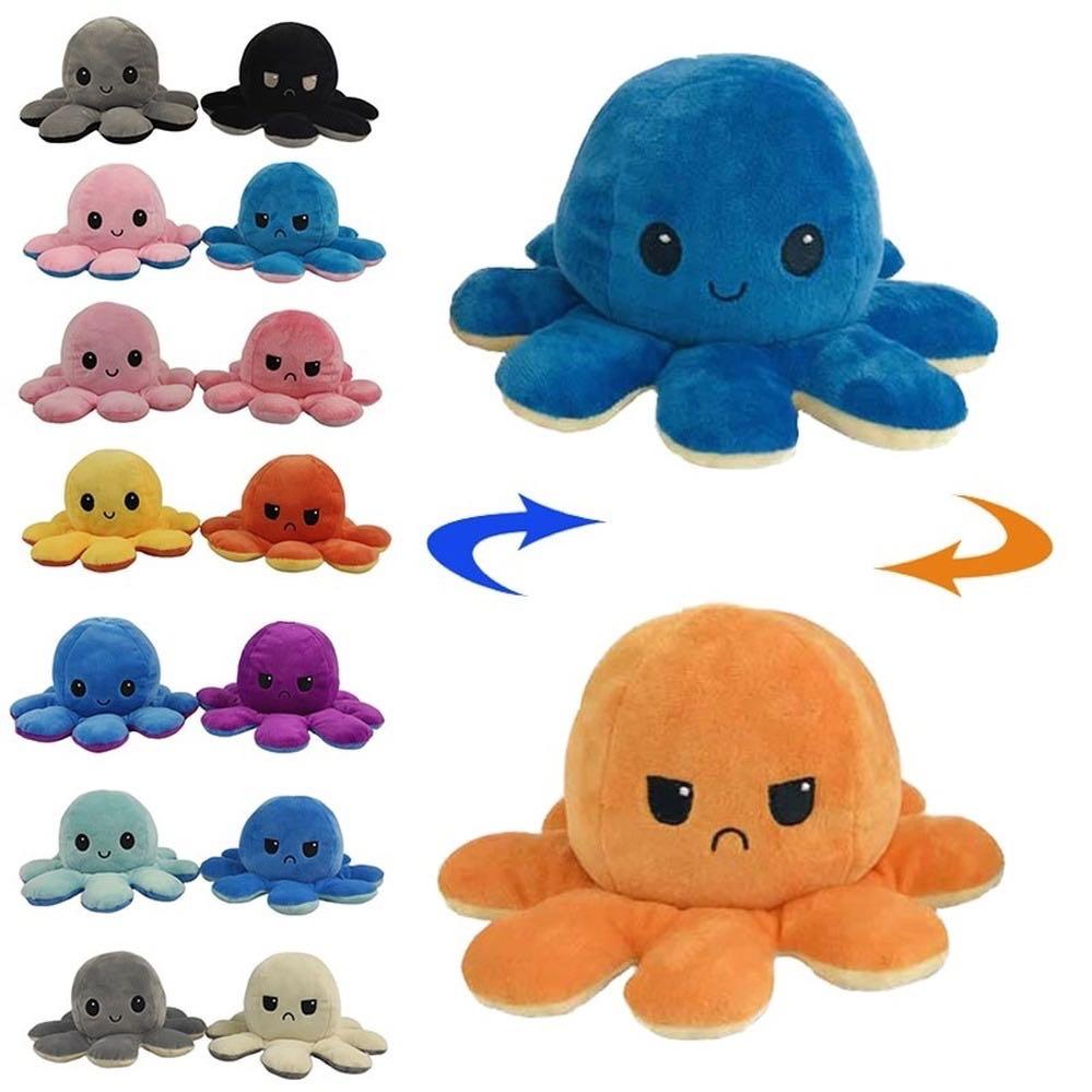 reversible octopus plush large
