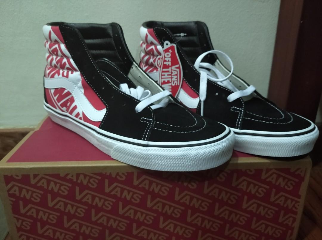 vans sk8 hi shoelace length