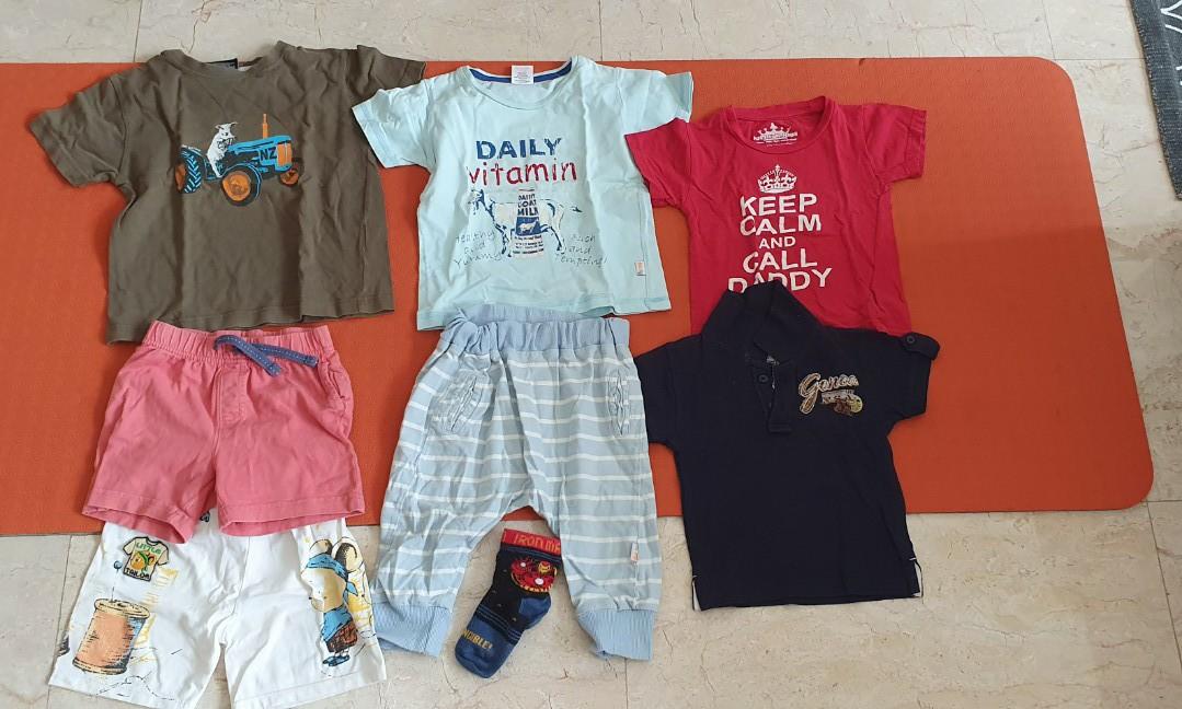 babies shorts and t shirts