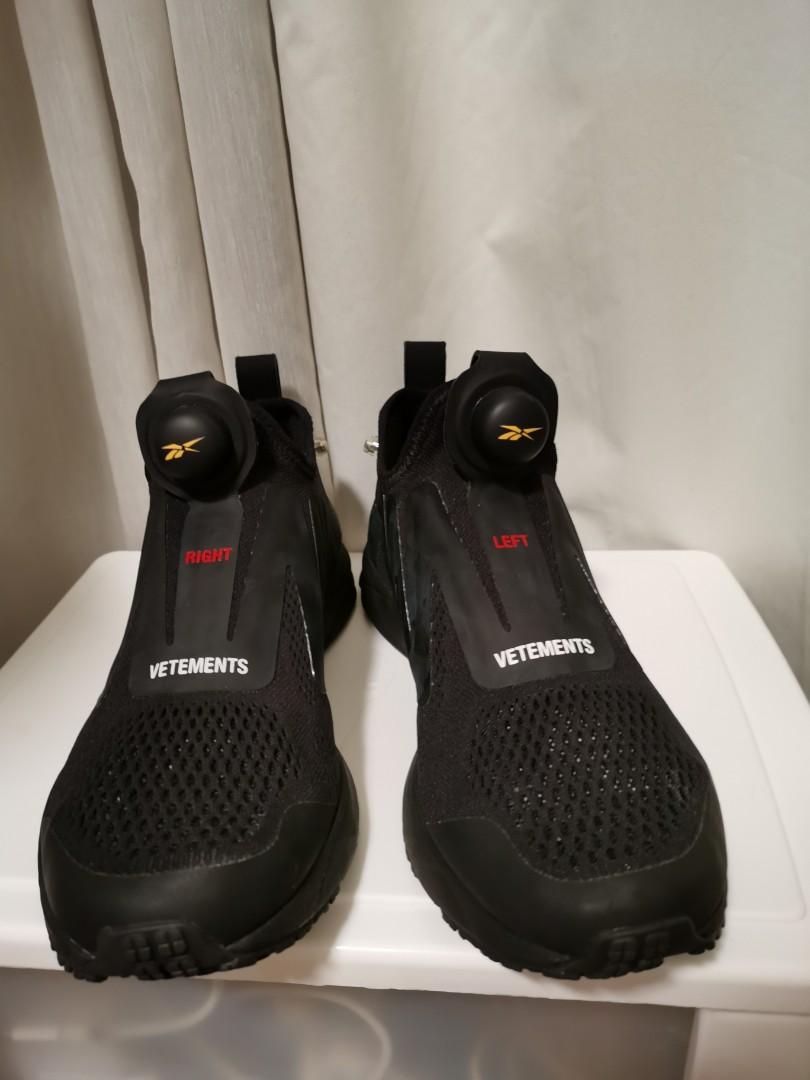 Reebok x hot sale vetements sneakers