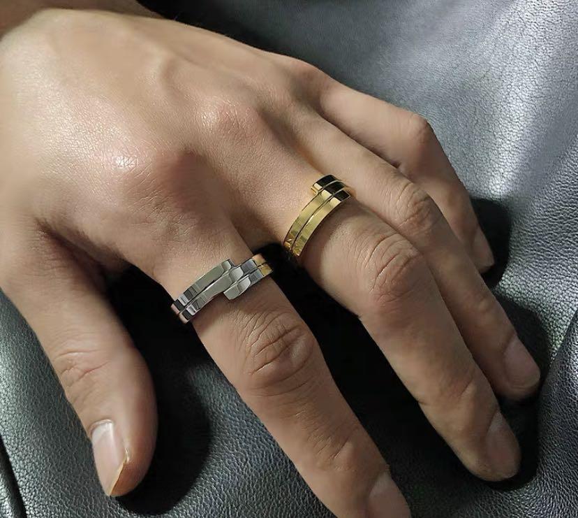 Vintage Men Minimal Ring Men S Fashion Accessories Others On Carousell