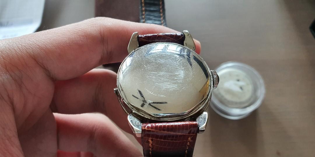 Vintage Movado Calendomatic Serviced with Donor Movement