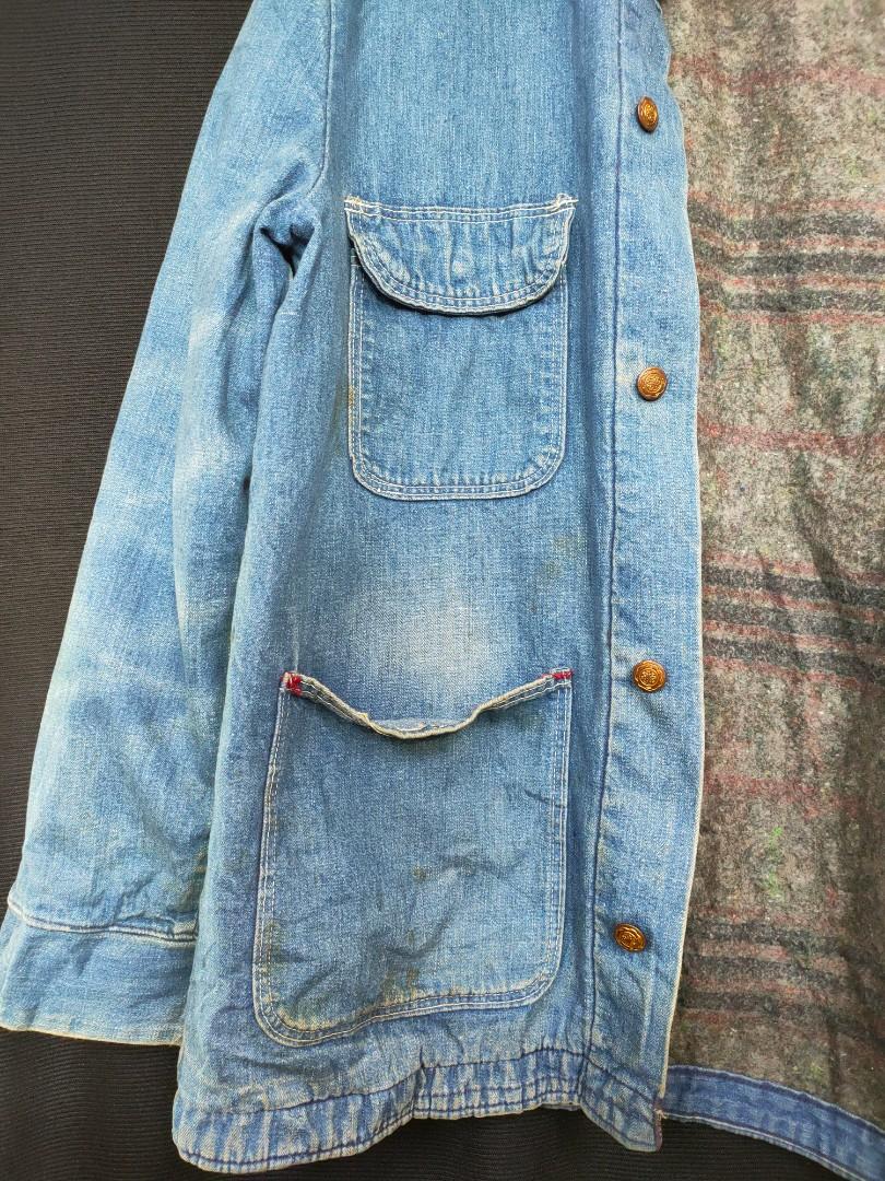 Wrangler denim sales chore coat
