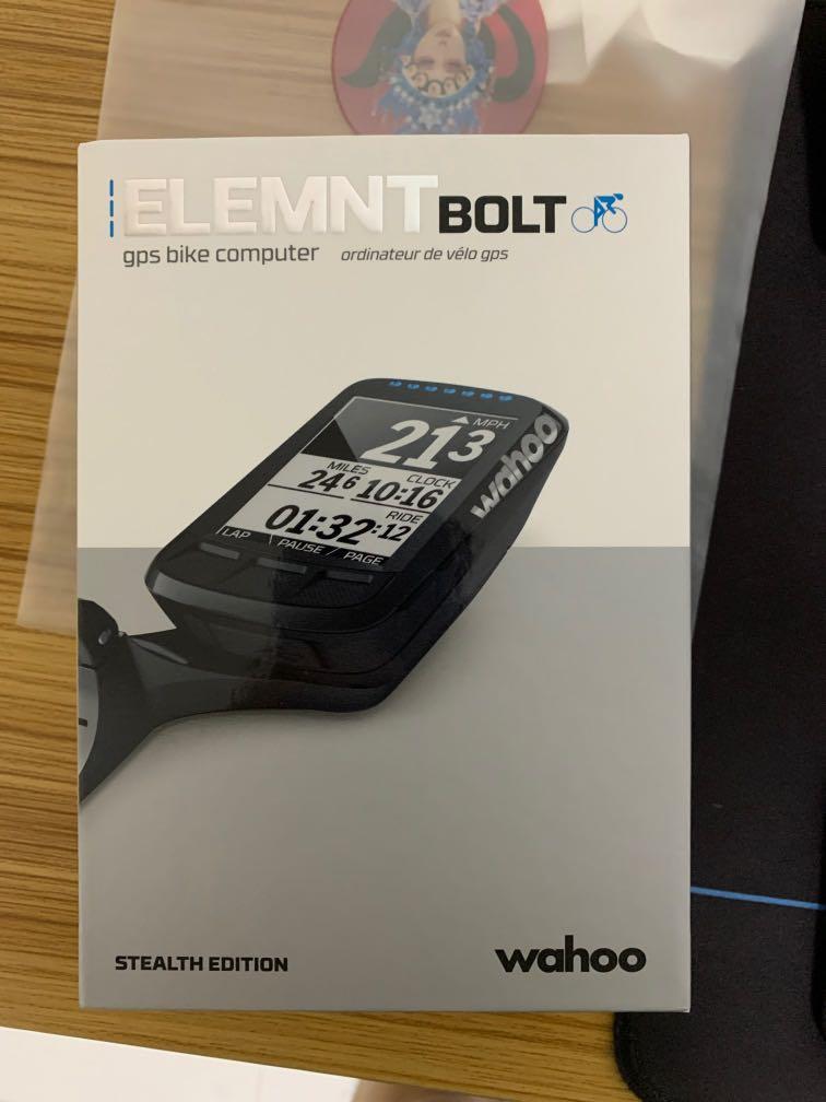 wahoo elemnt bolt accessories