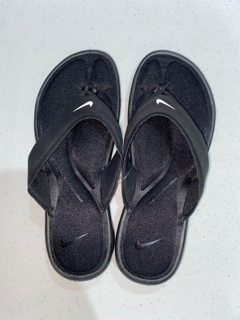Waves Black Heel Thong Slippers for Women-sgquangbinhtourist.com.vn