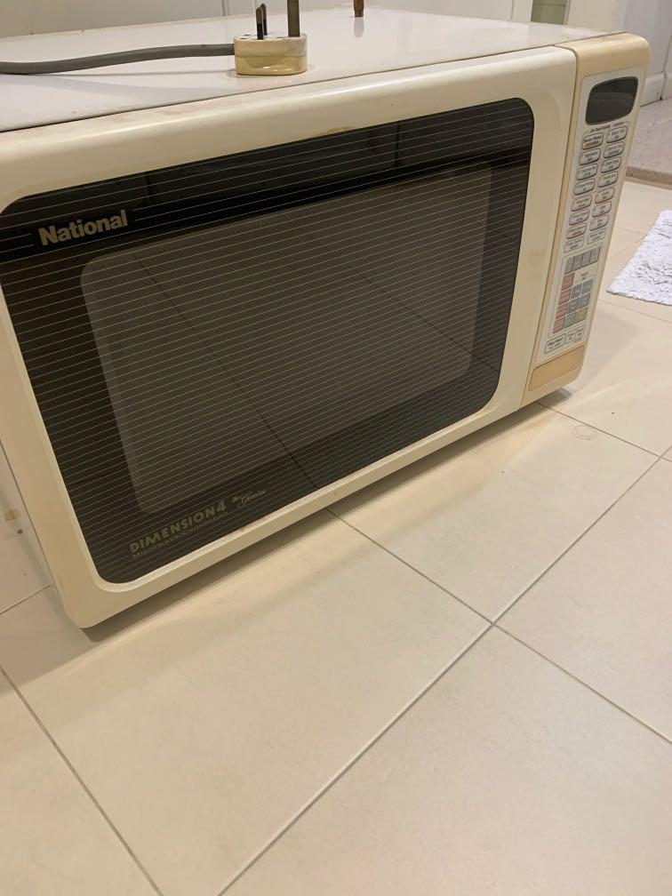 WTS national dimension 4 microwave convection oven, TV & Home