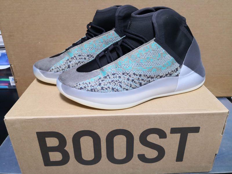 Yeezy Quantum Teal Blue, Men's Fashion, Footwear, Sneakers on Carousell