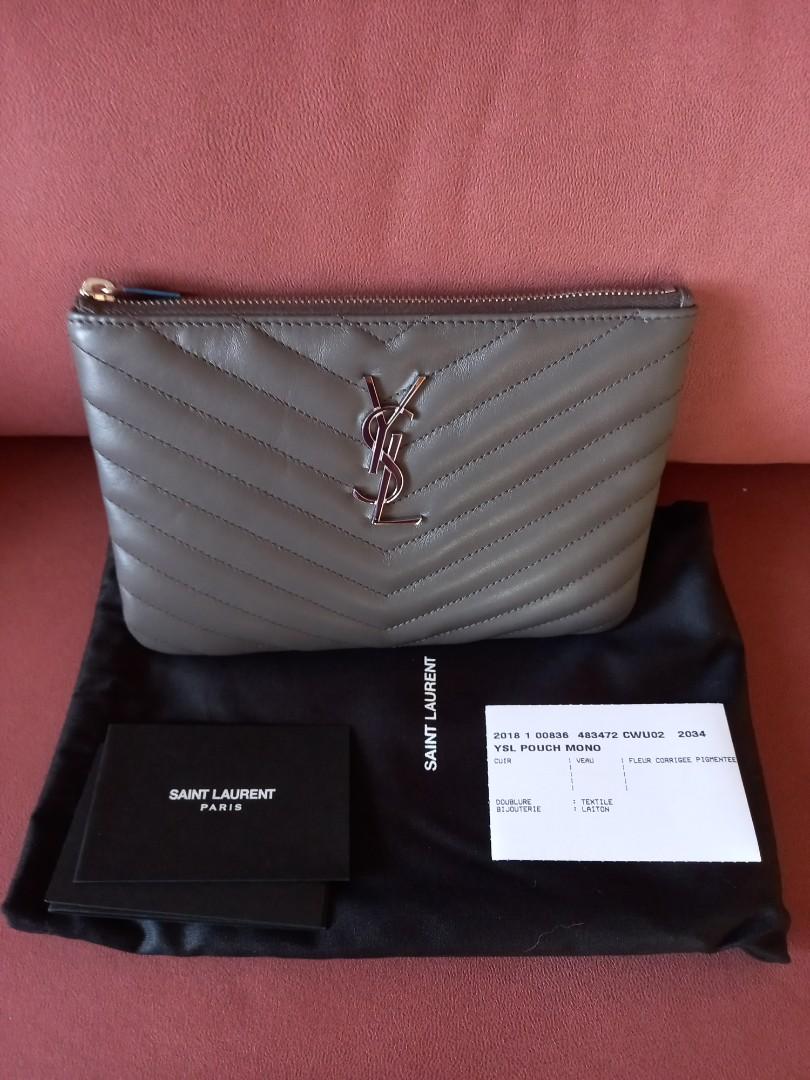 ysl pouch mono