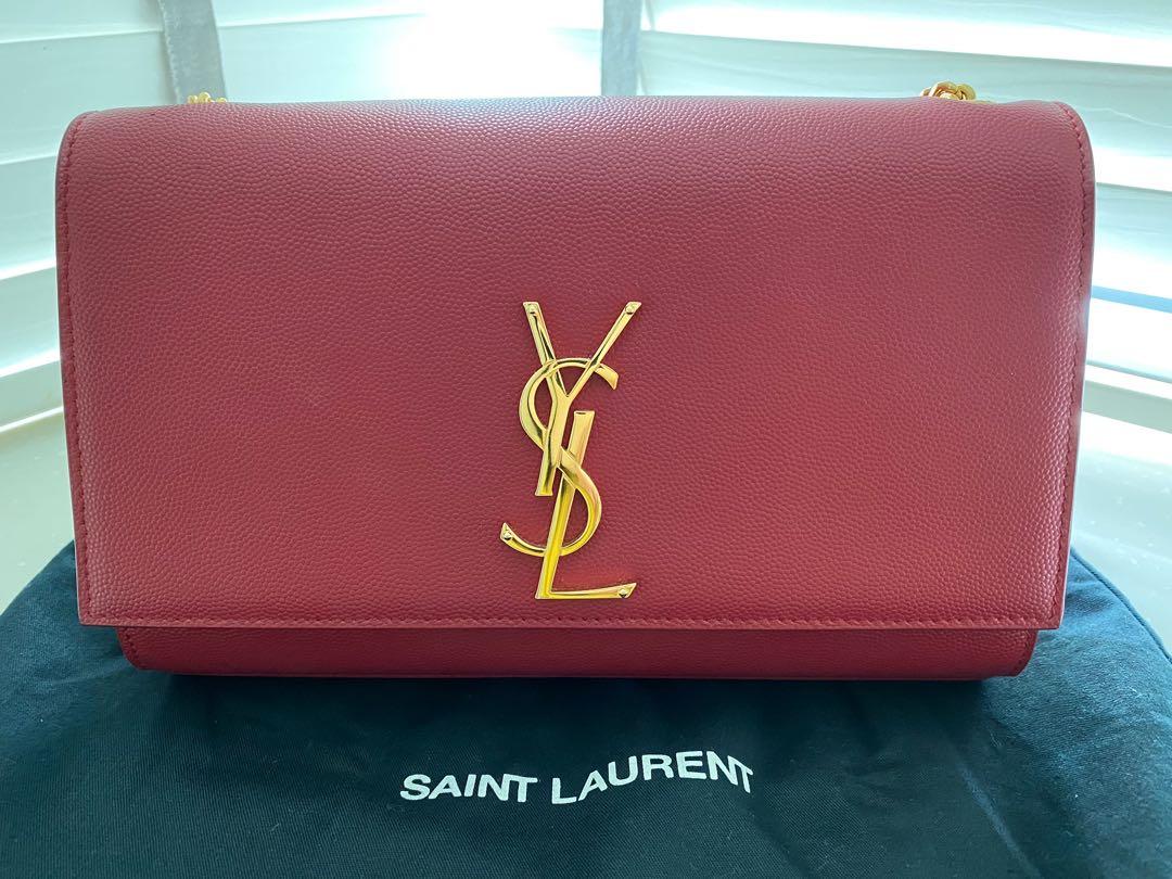 Ysl kate medium red deals