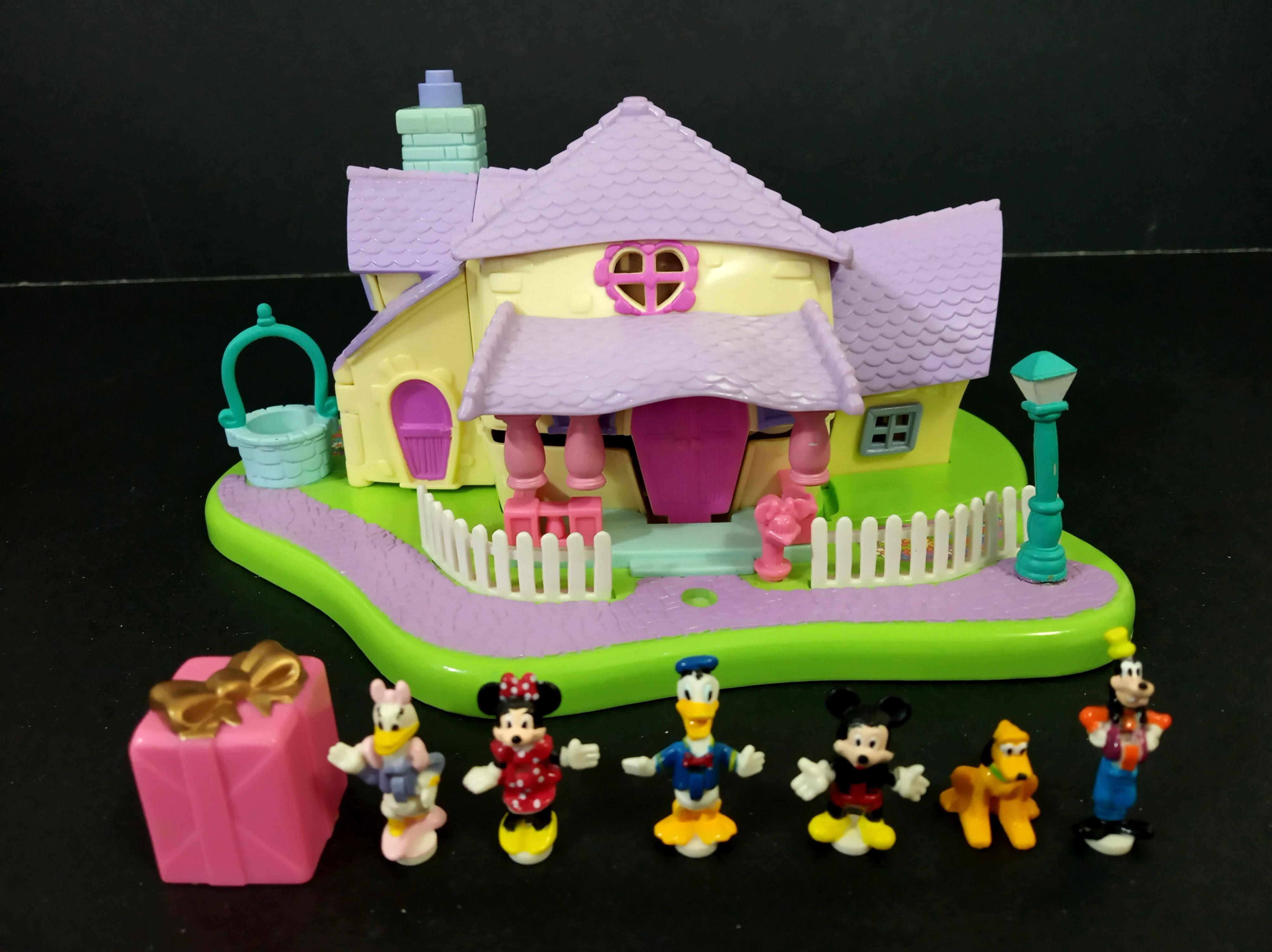 Polly Pocket Bluebird Maison Minnie Surprise Party Disney 1995