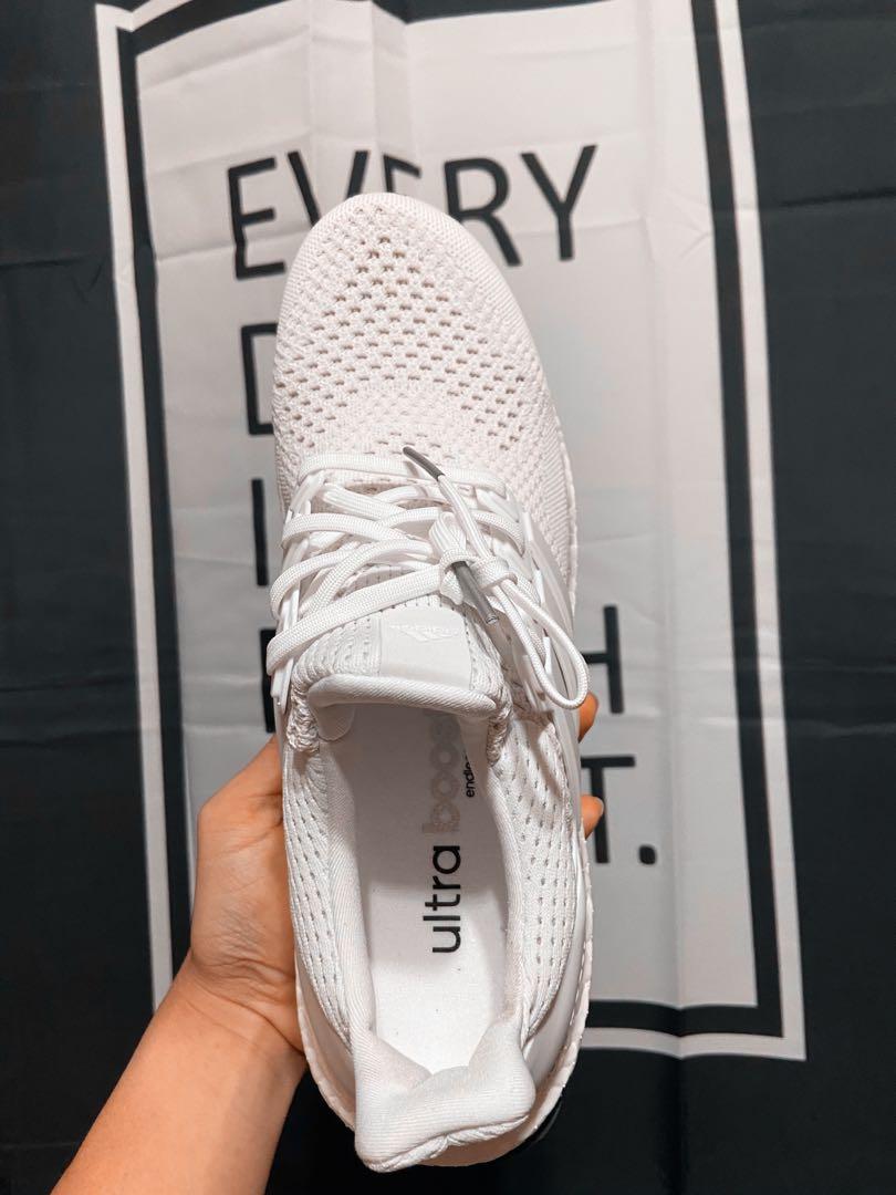Triple white ultra hot sale boost on feet