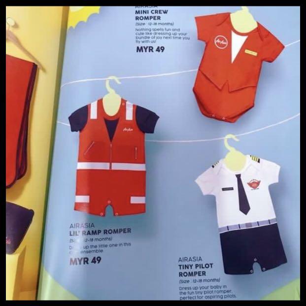 AirAsia Baby Romper