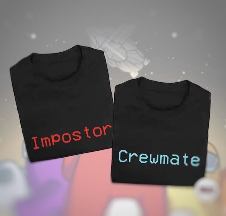 Among Us Shirt Among Us T Shirt Selling 15 And Among Us Mask Selling At 10 Men S Fashion Clothes Tops On Carousell