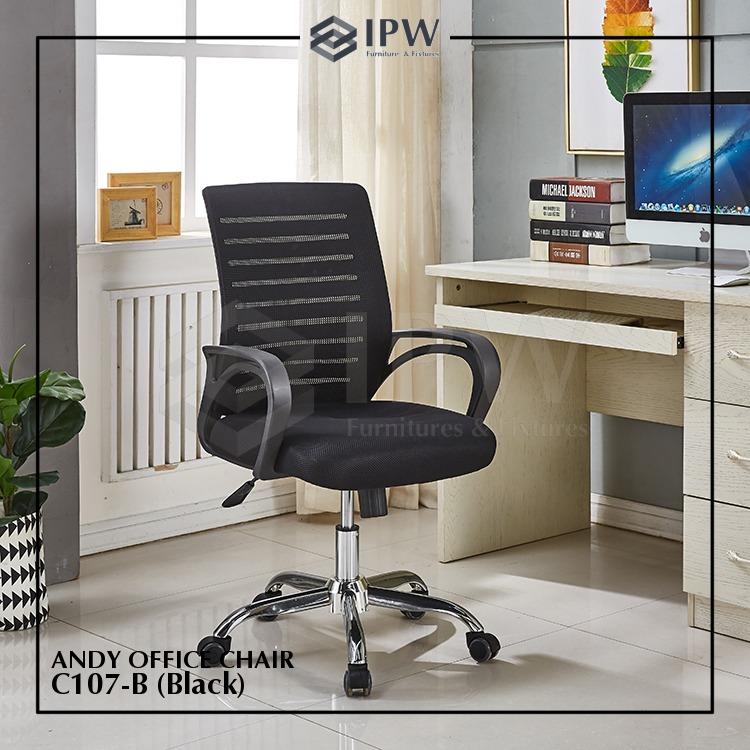 Andy Office Chair Home Furniture Furniture Fixtures Office Furniture On Carousell