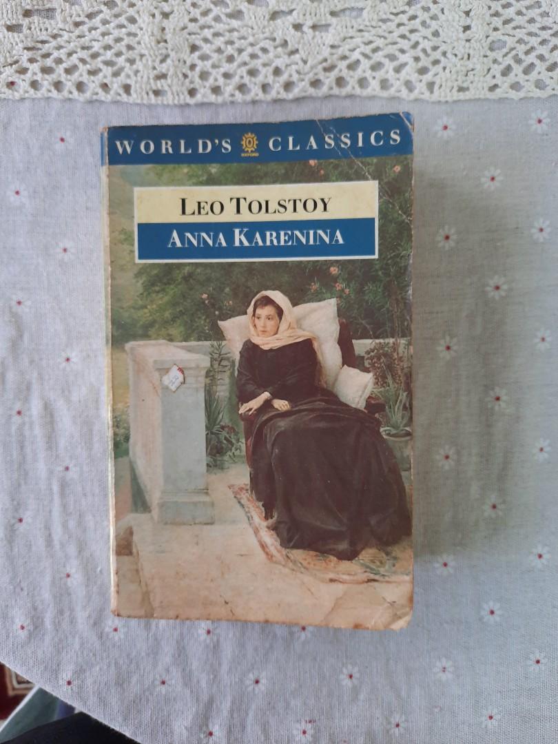 Anna Karenina Leo Tolstoy Books Stationery Books On Carousell