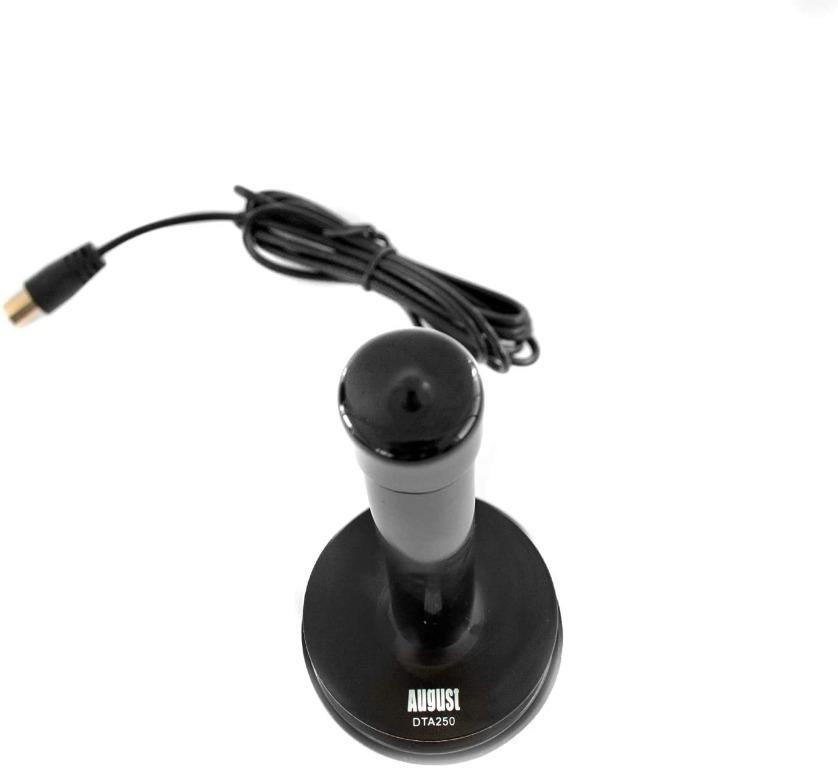 August Dta250 High Gain Freeview Tv Aerial Portable Indoor Outdoor Digital Antenna For Usb Tv Tuner Dvb T Television Dab Radio With Magnetic Base Electronics Others On Carousell
