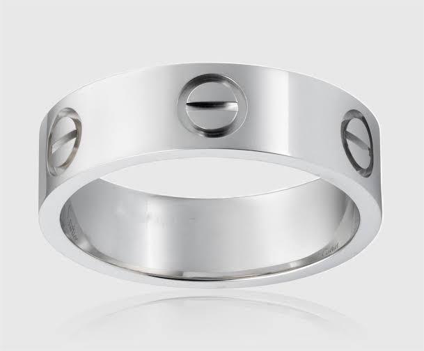 cartier ring price silver