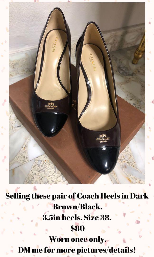 Coach shoes women's heels