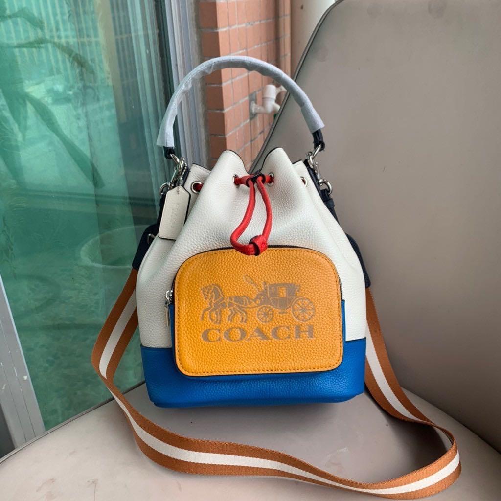 Coach jes hotsell drawstring bucket bag