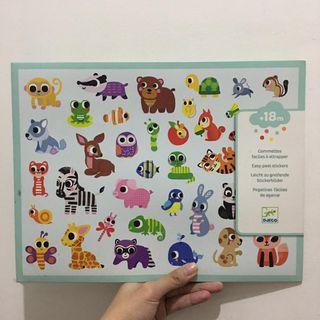 baby animals stickers