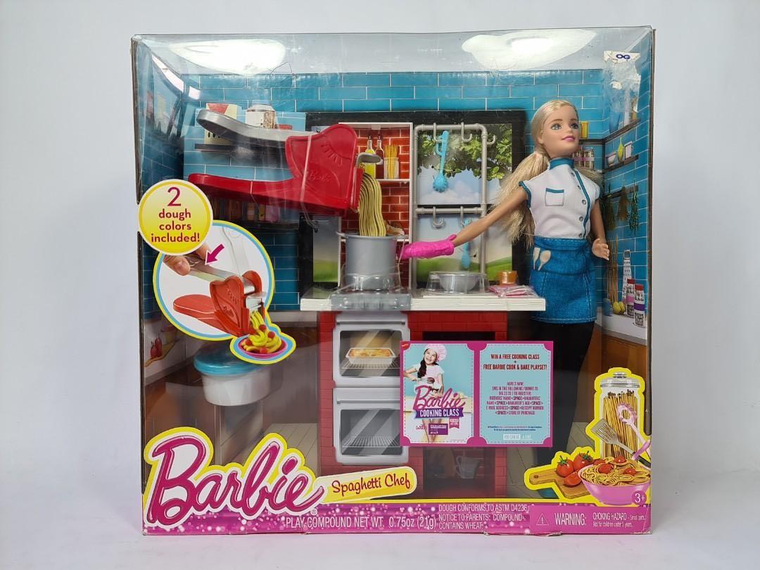 barbie spaghetti chef