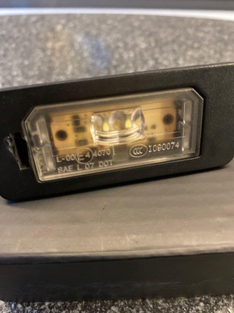 BMW F10 Number plate LED lights. Original factory part, Car Accessories
