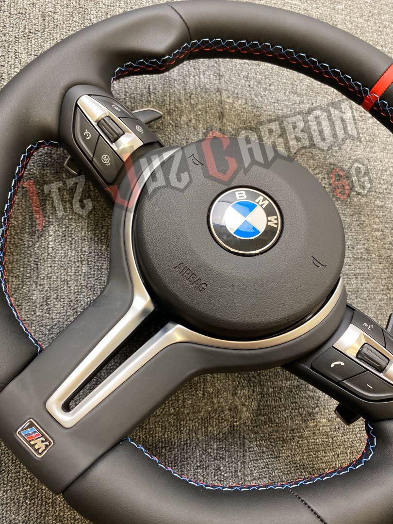 bmw m5 custom full nappa leather steering wheel car accessories accessories on carousell