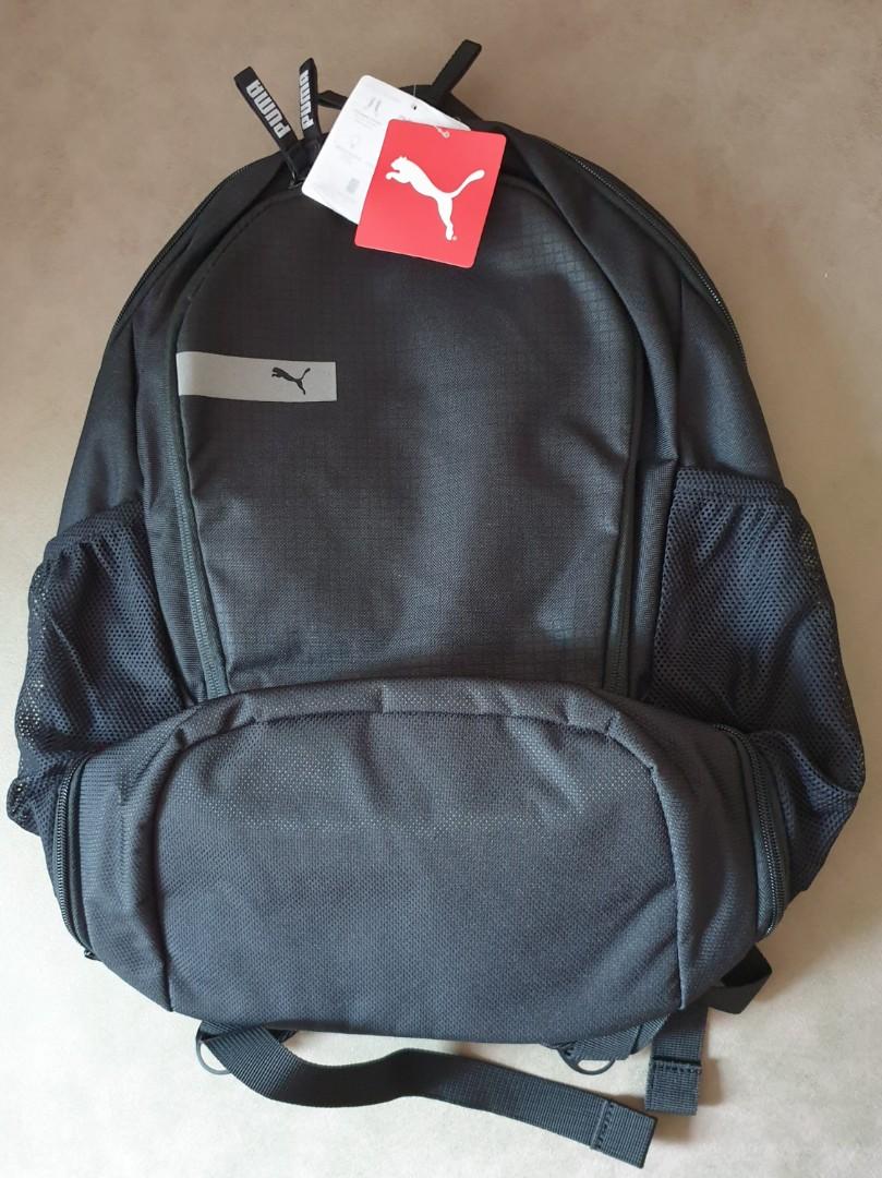 BNWT Puma Vibe Black Backpack Unisex Men s Fashion Bags Backpacks on Carousell
