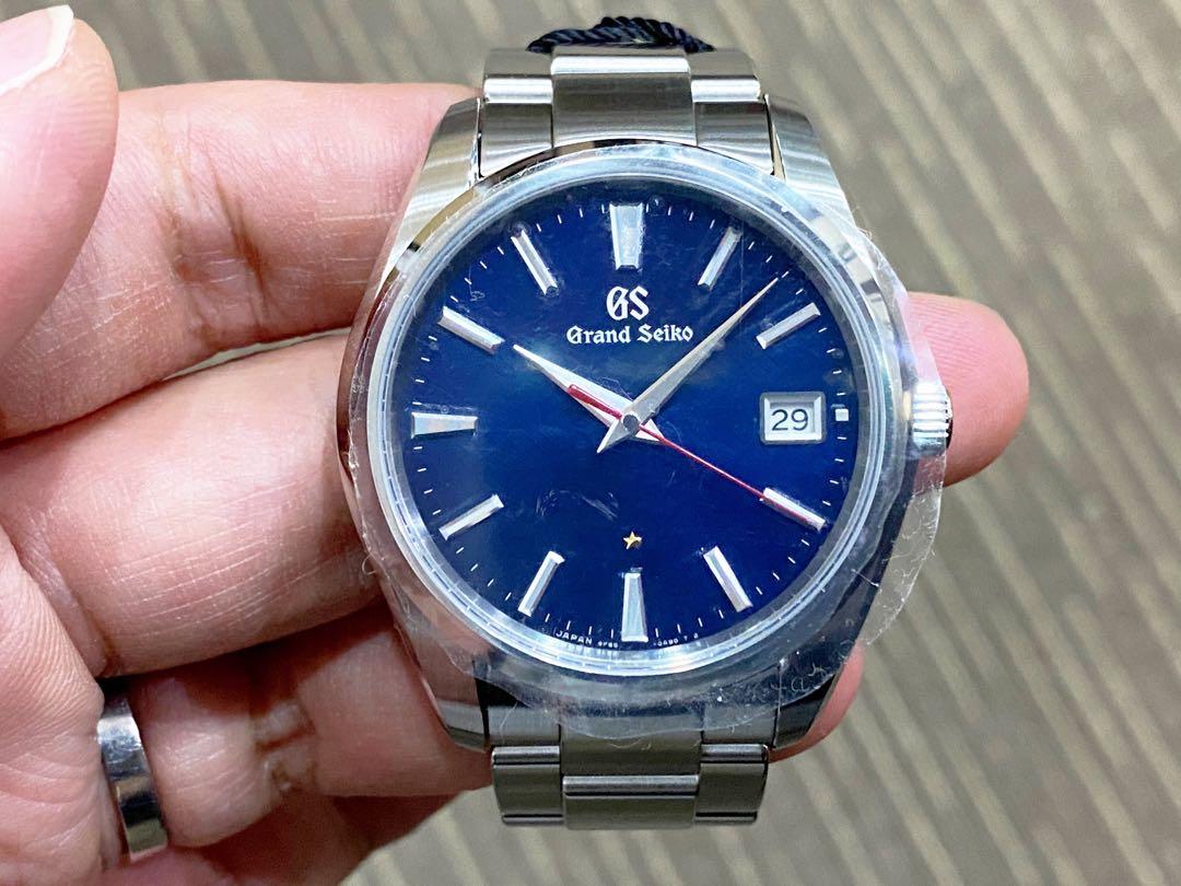 Brand New Grand Seiko Heritage 60th Anniversary Blue 9F85 Quartz SBGP007  Limited, Luxury, Watches on Carousell