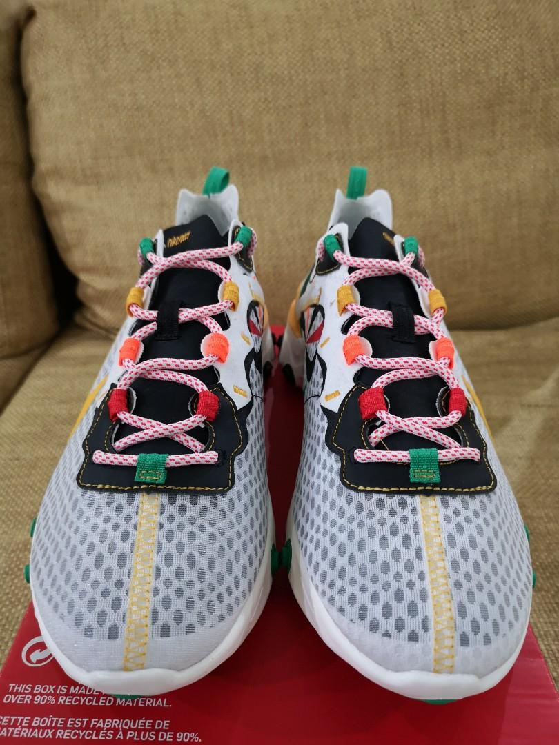 BRAND NEW Nike React Element 55 Sunburst Shoes Orig. Price 219