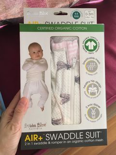 bubba blue air swaddle suit