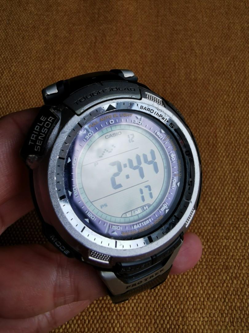 Casio protrek solar powered discount watch