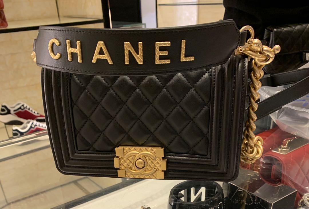 Chanel boy limited edition, Luxury, Bags & Wallets on Carousell