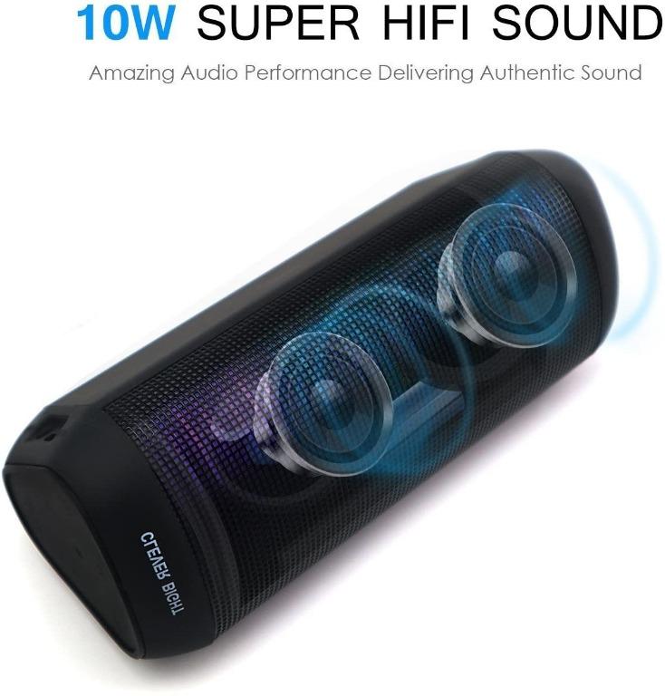 clever bright bluetooth speaker