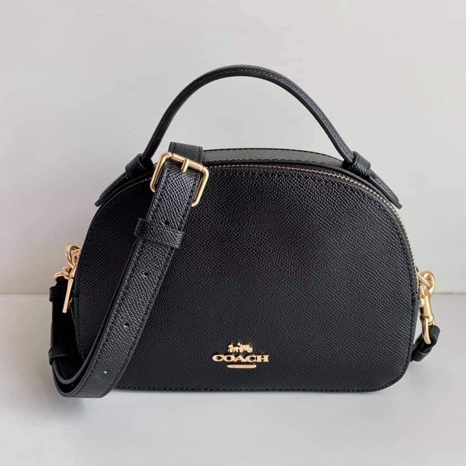 Coach serena shop satchel black