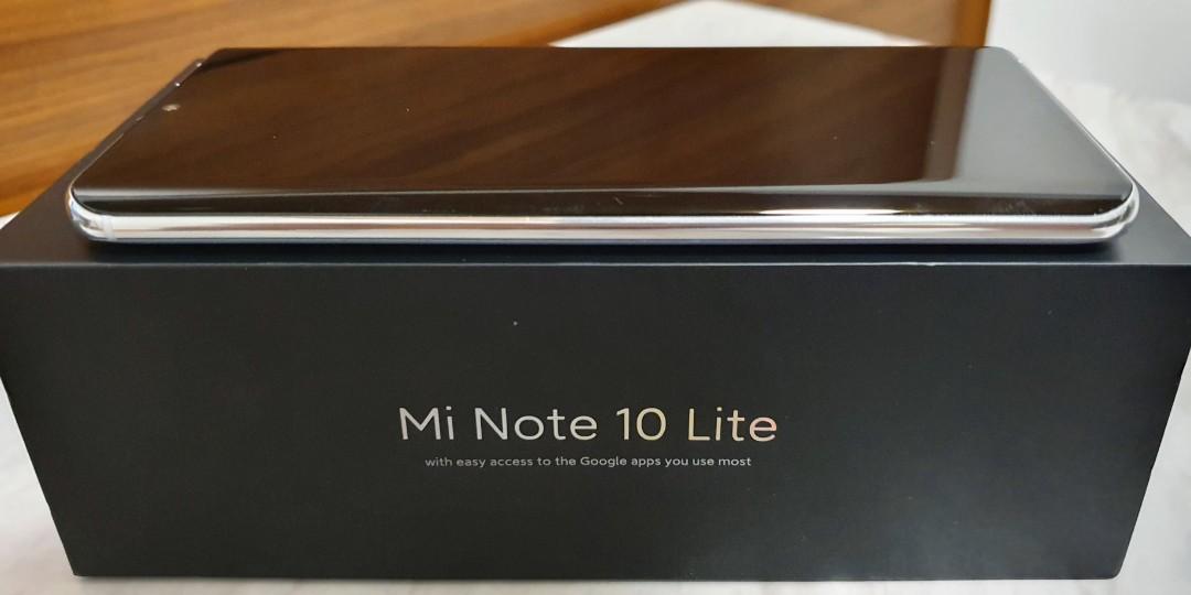 xiaomi note 10 lite glacier white