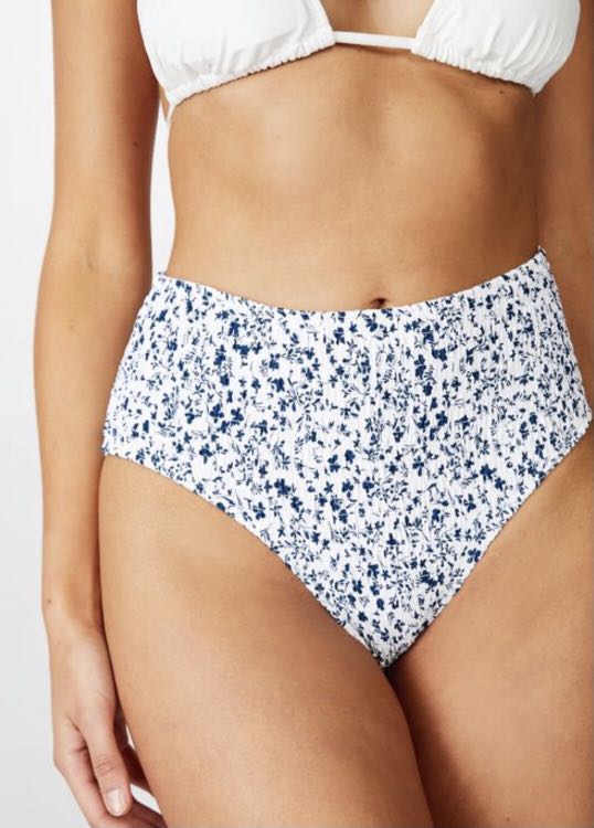 High waisted bikini cotton on clearance