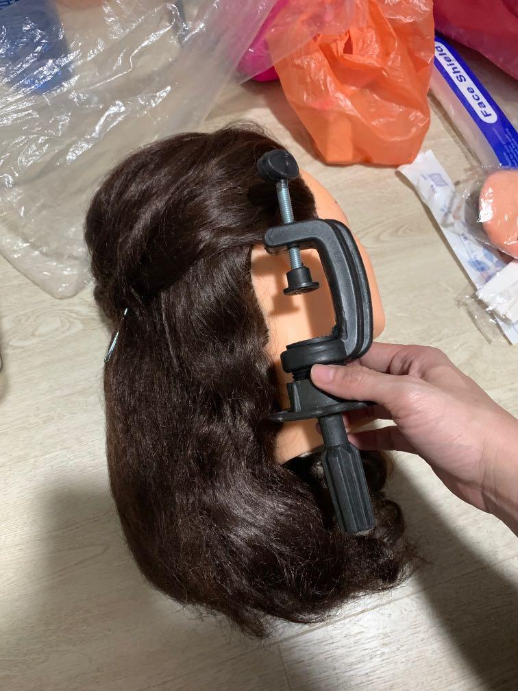 Dolly head Mannequin, Beauty & Personal Care, Hair on Carousell