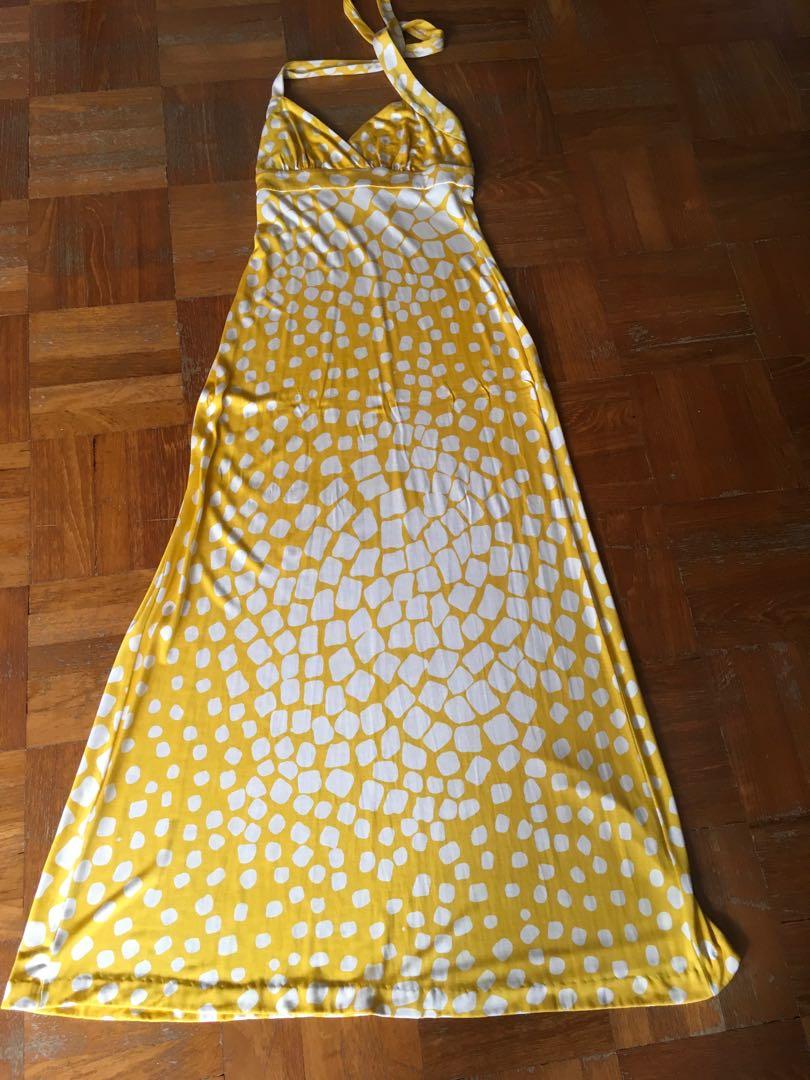 Dvf halter dress top
