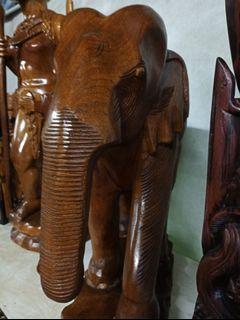 Elephant Wood carving